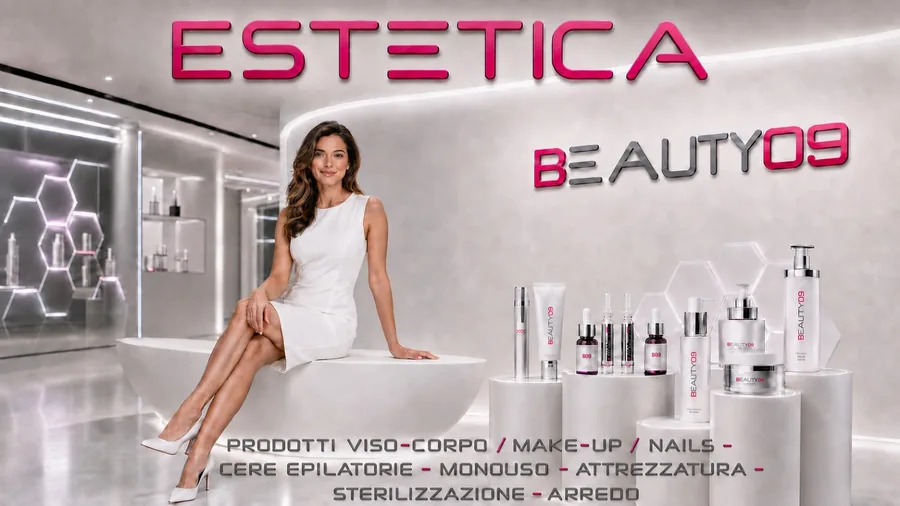 Estetica Beauty09: prodotti professionali viso e corpo, make-up, nails